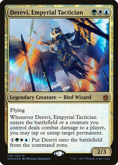 Derevi, Empyrial Tactician (Commander Anthology) Near Mint Foil