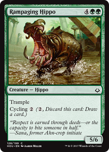 Rampaging Hippo (Hour of Devastation) Light Play