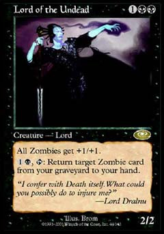 Lord of the Undead (Planeshift) Heavy Play