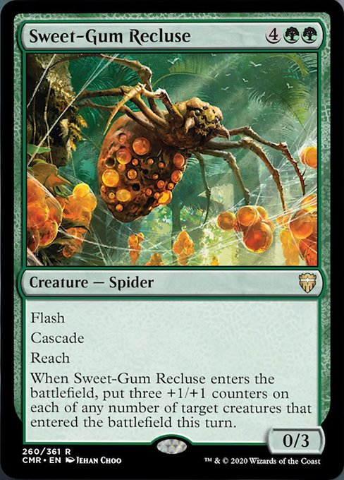 Sweet-Gum Recluse (Commander Legends) Light Play