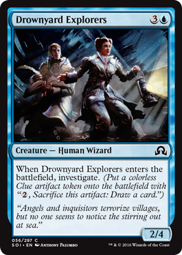 Drownyard Explorers (Shadows Over Innistrad) Medium Play