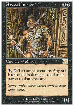 Abyssal Hunter (Classic 6th Edition) Light Play