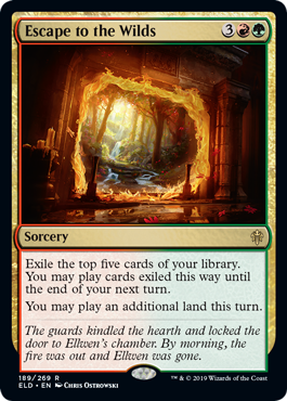 Escape to the Wilds (Throne of Eldraine) Medium Play