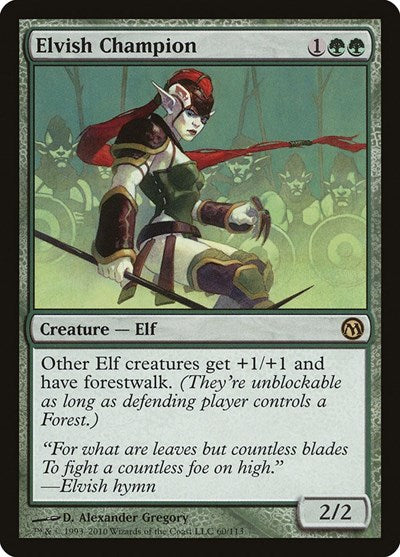 Elvish Champion (Duels of the Planeswalkers) Near Mint