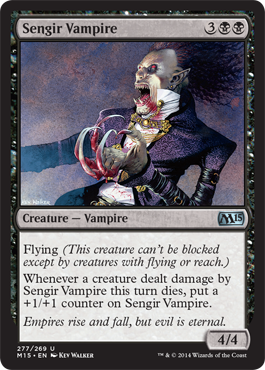 Sengir Vampire (Magic 2015 Core Set) Medium Play