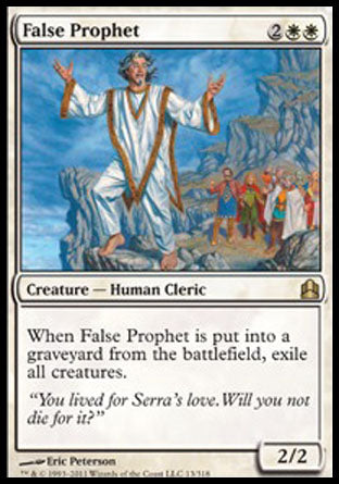 False Prophet (Commander) Medium Play