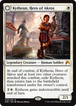 Kytheon, Hero of Akros (Gideon, Battle-Forged) (Magic Origins) Medium Play