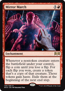Mirror March (Ravnica Allegiance) Medium Play