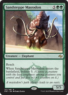 Sandsteppe Mastodon (Fate Reforged) Light Play