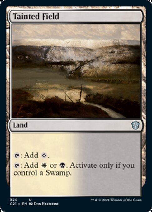 Tainted Field (Commander 2021 Strixhaven) Light Play