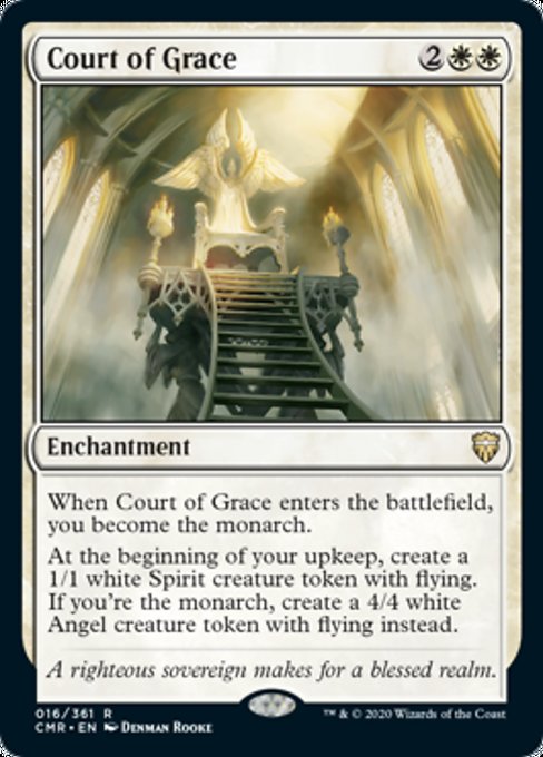 Court of Grace (Commander Legends) Light Play Foil