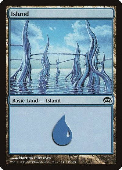 Island (149) (Planechase) Medium Play