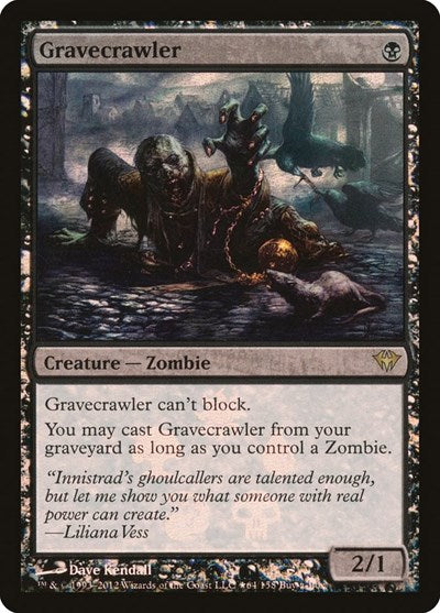 Gravecrawler (Promos: Buy-A-Box) Medium Play Foil