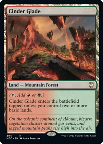 Cinder Glade (Commander: Streets of New Capenna) Near Mint