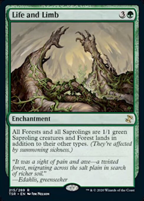 Life and Limb (Time Spiral Remastered) Medium Play Foil