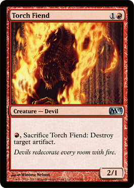 Torch Fiend (Magic 2013 Core Set) Medium Play
