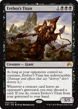 Erebos's Titan (Magic Origins) Near Mint Foil