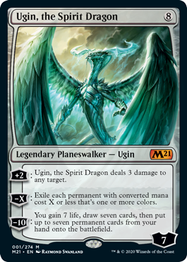 Ugin, the Spirit Dragon (Magic 2021 Core Set) Near Mint