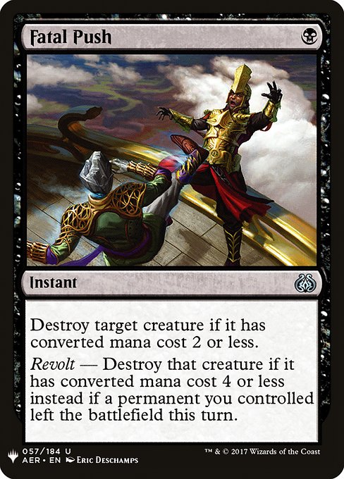 Fatal Push (Mystery Booster) Near Mint