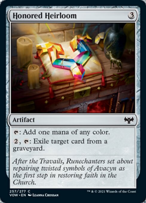 Honored Heirloom (Innistrad: Crimson Vow) Medium Play