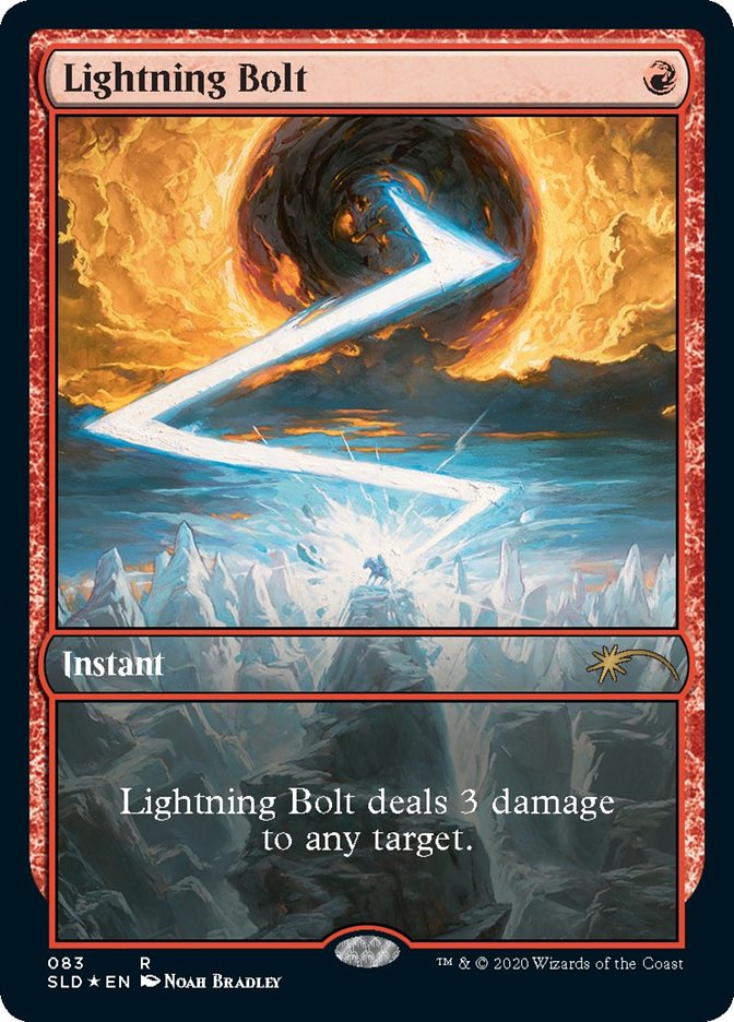 Lightning Bolt #83 (Secret Lair) Near Mint Foil