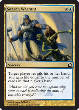 Search Warrant (Return to Ravnica) Near Mint Foil