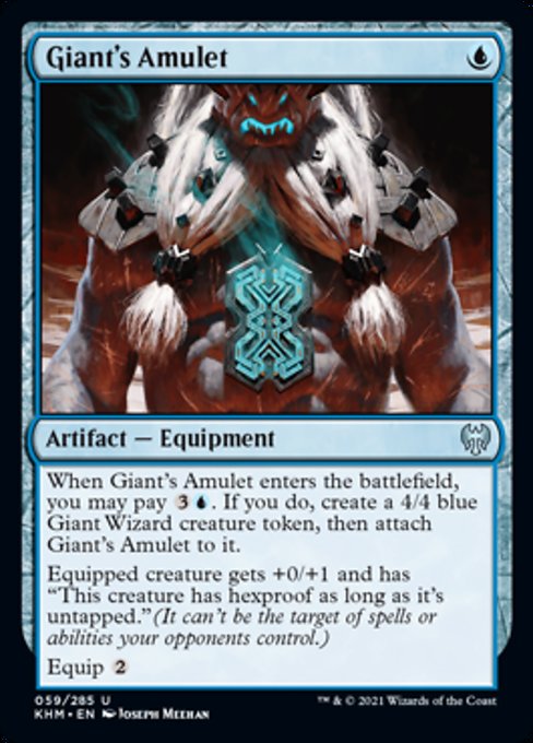 Giant's Amulet (Kaldheim) Near Mint Foil