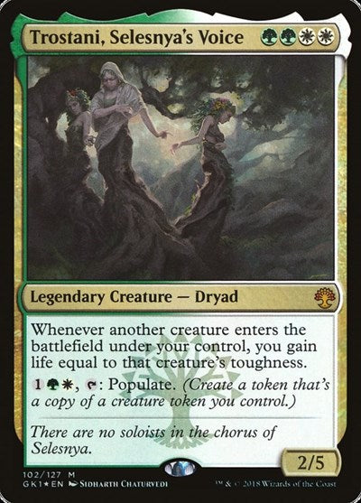 Trostani, Selesnya's Voice (Guilds of Ravnica: Guild Kits) Near Mint Foil