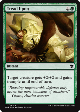 Tread Upon (Dragons of Tarkir) Near Mint