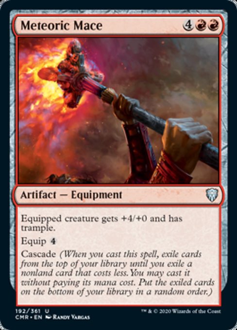 Meteoric Mace (Commander Legends) Near Mint Foil