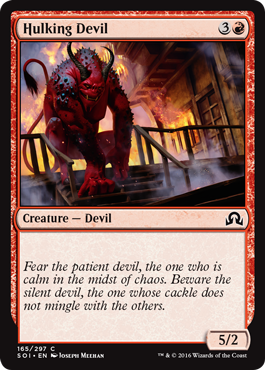 Hulking Devil (Shadows Over Innistrad) Near Mint