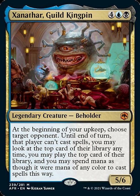 Xanathar, Guild Kingpin (Adventures in the Forgotten Realms) Light Play