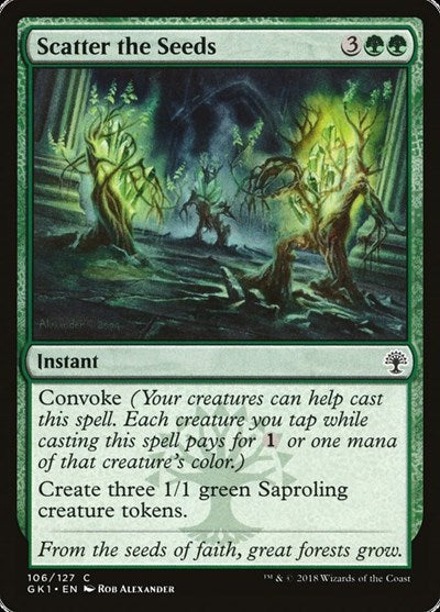 Scatter the Seeds (Guilds of Ravnica: Guild Kits) Near Mint