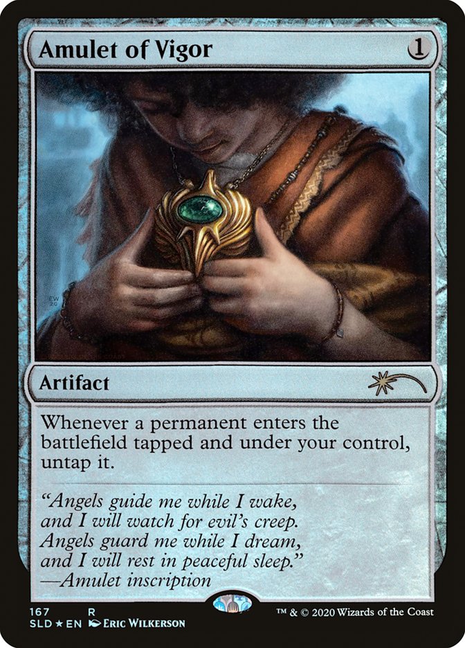 Amulet of Vigor (Secret Lair) Near Mint Foil
