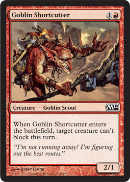 Goblin Shortcutter (Magic 2014 Core Set) Near Mint