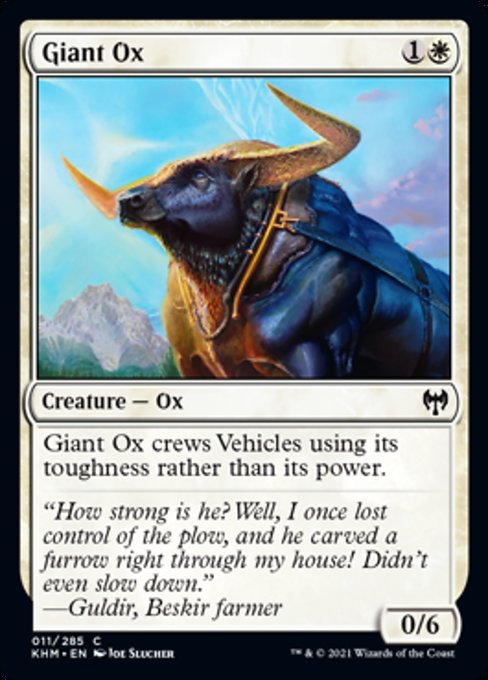 Giant Ox (Kaldheim) Near Mint