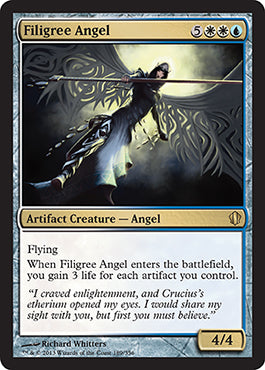 Filigree Angel (Commander 2013 Edition) Light Play