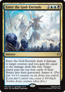 Enter the God-Eternals (War of the Spark) Medium Play