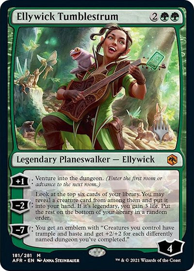 Ellywick Tumblestrum (Promo Pack: Adventures in the Forgotten Realms) Near Mint Foil