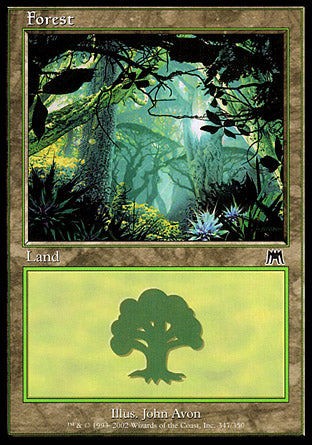 Forest (347) (Onslaught) Near Mint