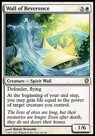 Wall of Reverence (Commander 2013 Edition) Near Mint