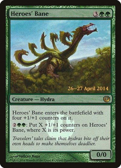 Heroes' Bane (Promos: Prerelease Cards) Medium Play Foil
