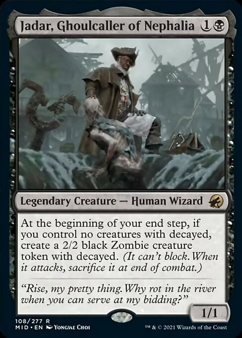 Jadar, Ghoulcaller of Nephalia (Innistrad: Midnight Hunt) Near Mint