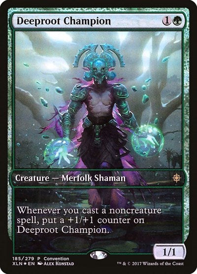 Deeproot Champion (2018 Convention Exclusive) (Promos: Media) Near Mint Foil
