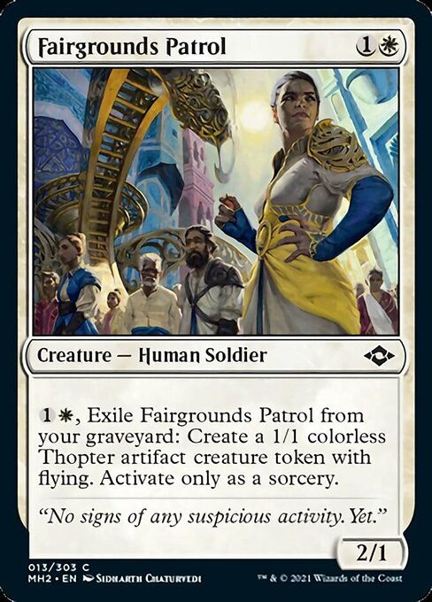 Fairgrounds Patrol (Modern Horizons 2) Medium Play