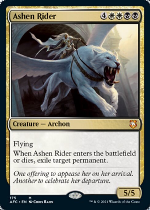 Ashen Rider (Commander 2021 Forgotten Realms) Near Mint