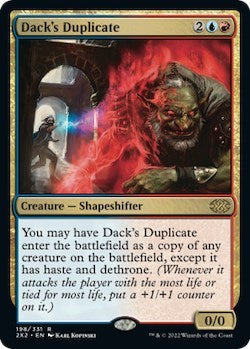Dack's Duplicate (Double Masters 2022) Near Mint