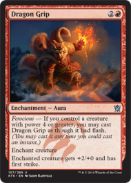 Dragon Grip (Khans of Tarkir) Near Mint