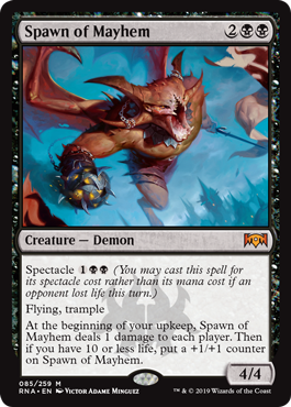 Spawn of Mayhem (Ravnica Allegiance) Near Mint