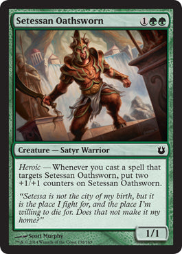 Setessan Oathsworn (Born of the Gods) Near Mint